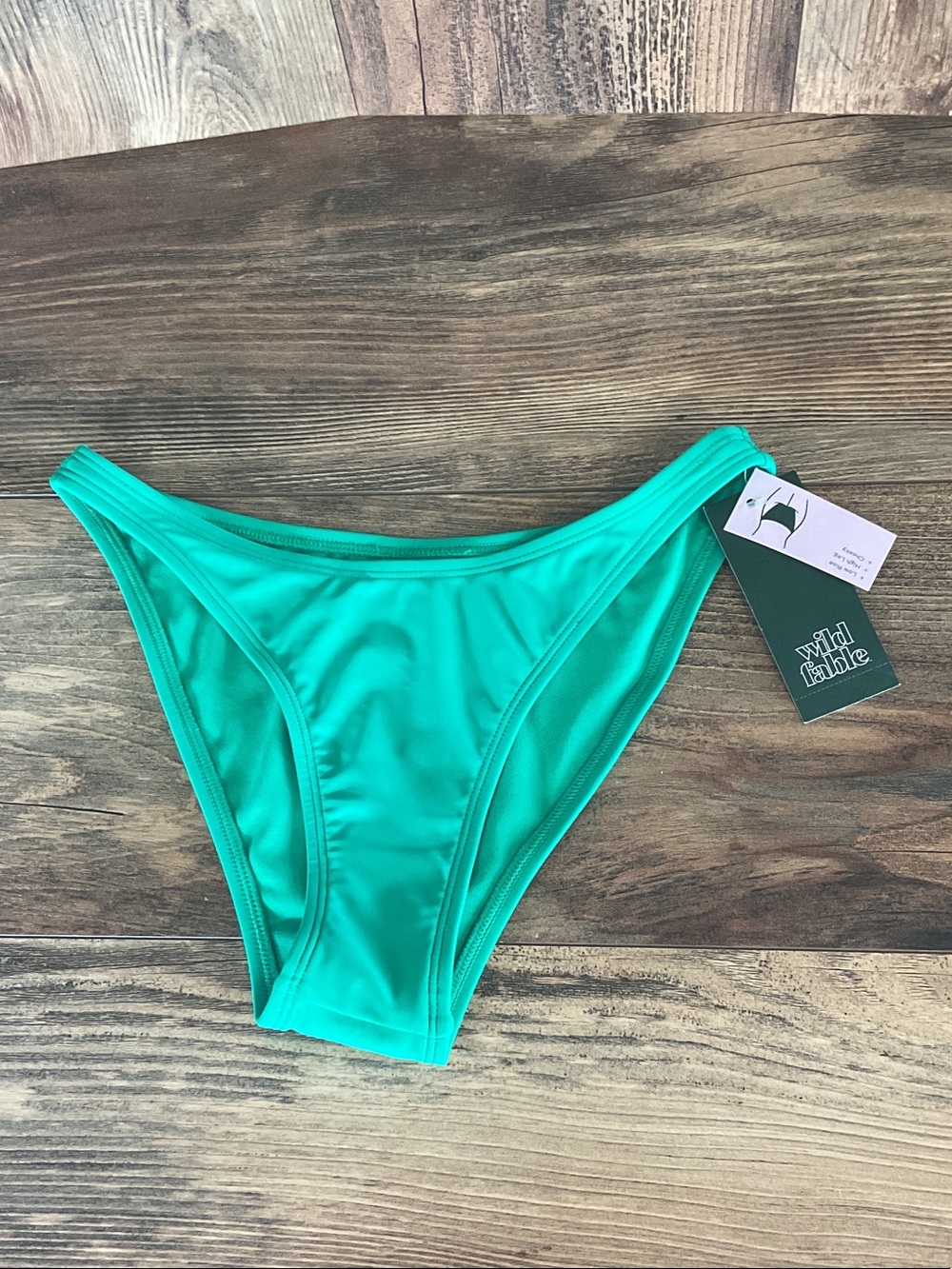 wild fable Low Rise High Leg Cheeky Bikini Bottoms XS 925D